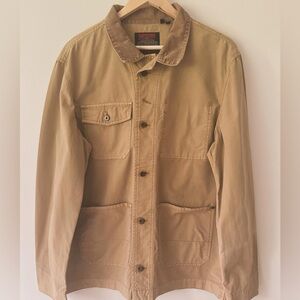 Superdry Cotton Worker Jacket , brand new vintage without tag ,Light Brown, M